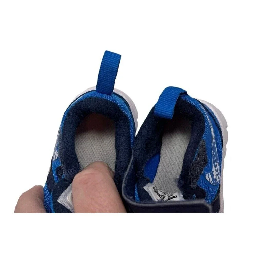 Nike Flex Experience 3 Size 2C Baby Shoes Blue 653703 Infant Toddler Sneakers